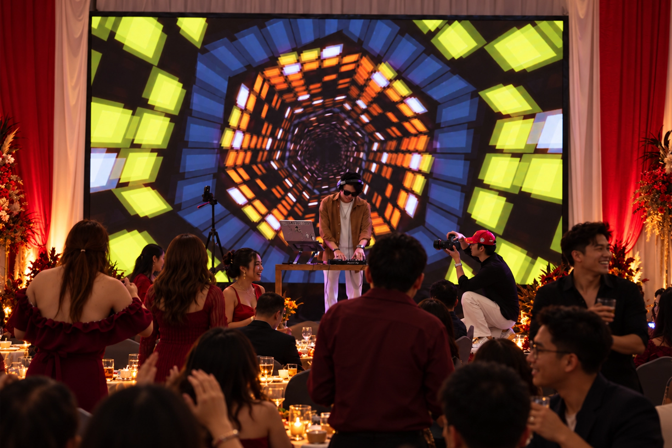 บรรยากาศ DJ และงานเลี้ยงจริงใน Koon Pavilion