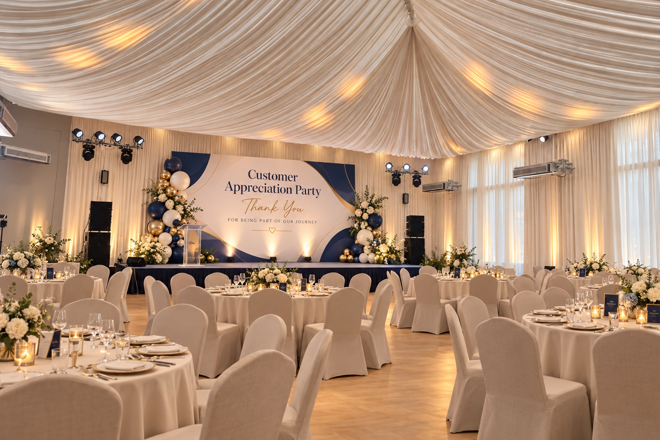 Koon Pavilion สำหรับงานเลี้ยงบริษัทที่ Koon Hotel